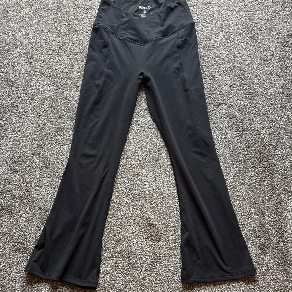 Pop flex Black Flare Pants